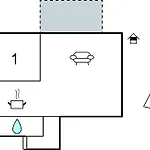 1 Bedroom Nice Apartment In Vir Apartment